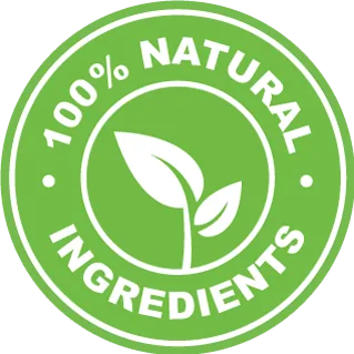 100% natural ingredients mark