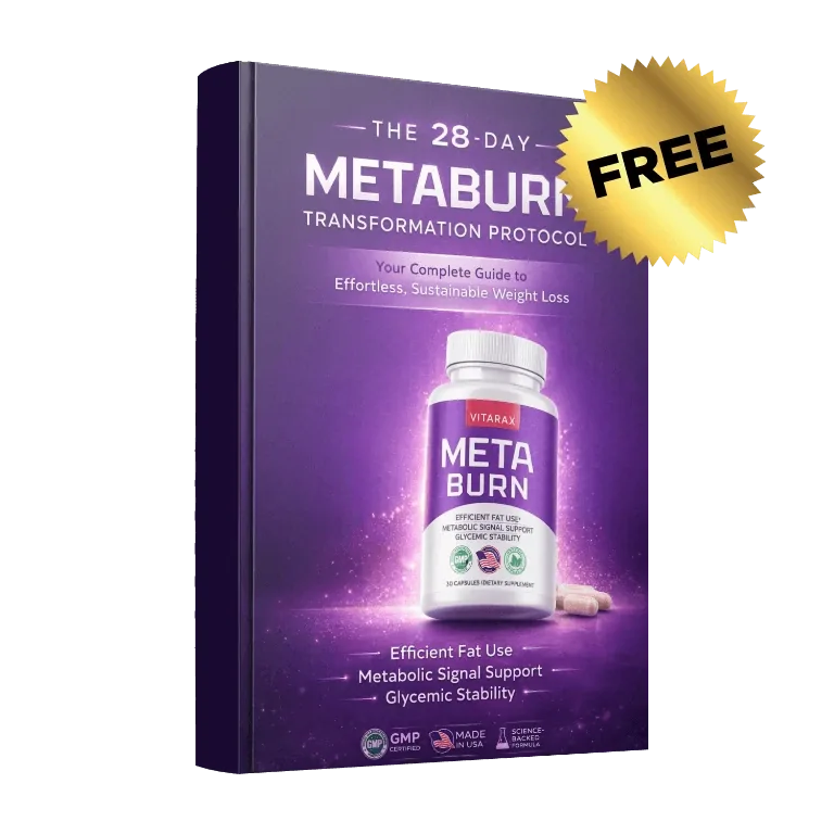 The 28-Day MetaBurn Transformation Protocol bonus guide cover